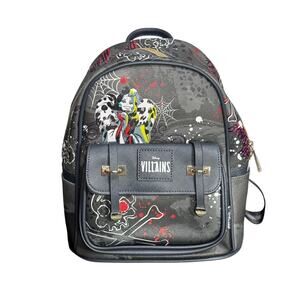 Wondapop Cruella de Vil Disney Villains Dalmentians Mini Backpack Bag NWT